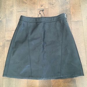 ZARA skirt vegan leather
